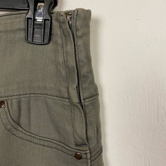 Spanx 2066 Solace Gunmetal Gray Pull On Jeggings Size Medium - Picture 4 of 9